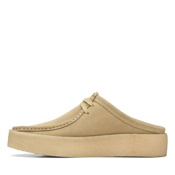 Clarks Mens Wallabee Cup LO Beige Shoes (NWT)